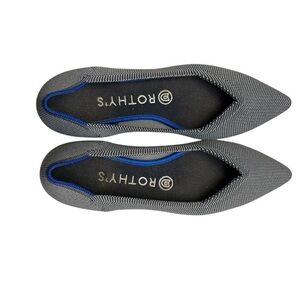 Rothy’s the point gray slip on shoes 7.5